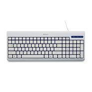 White USB Corded Keyboard